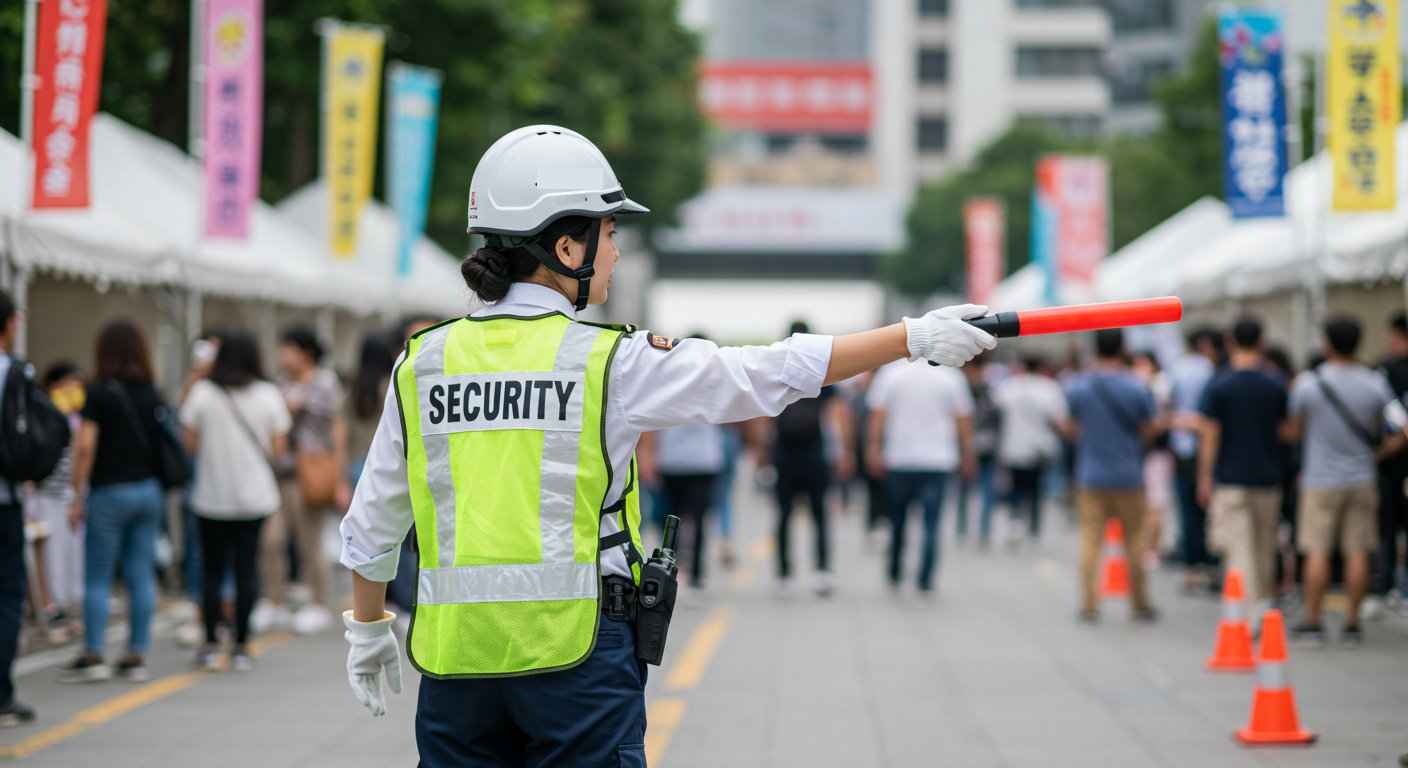 イベント警備の様子